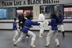 black belt testing sparring 