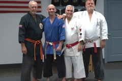 Shihan Matt with guest speakers for Warrior Leadership Summit