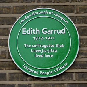 Edith Garrud 1872-1971 The suffragette that knew jiu-jitsu lived here