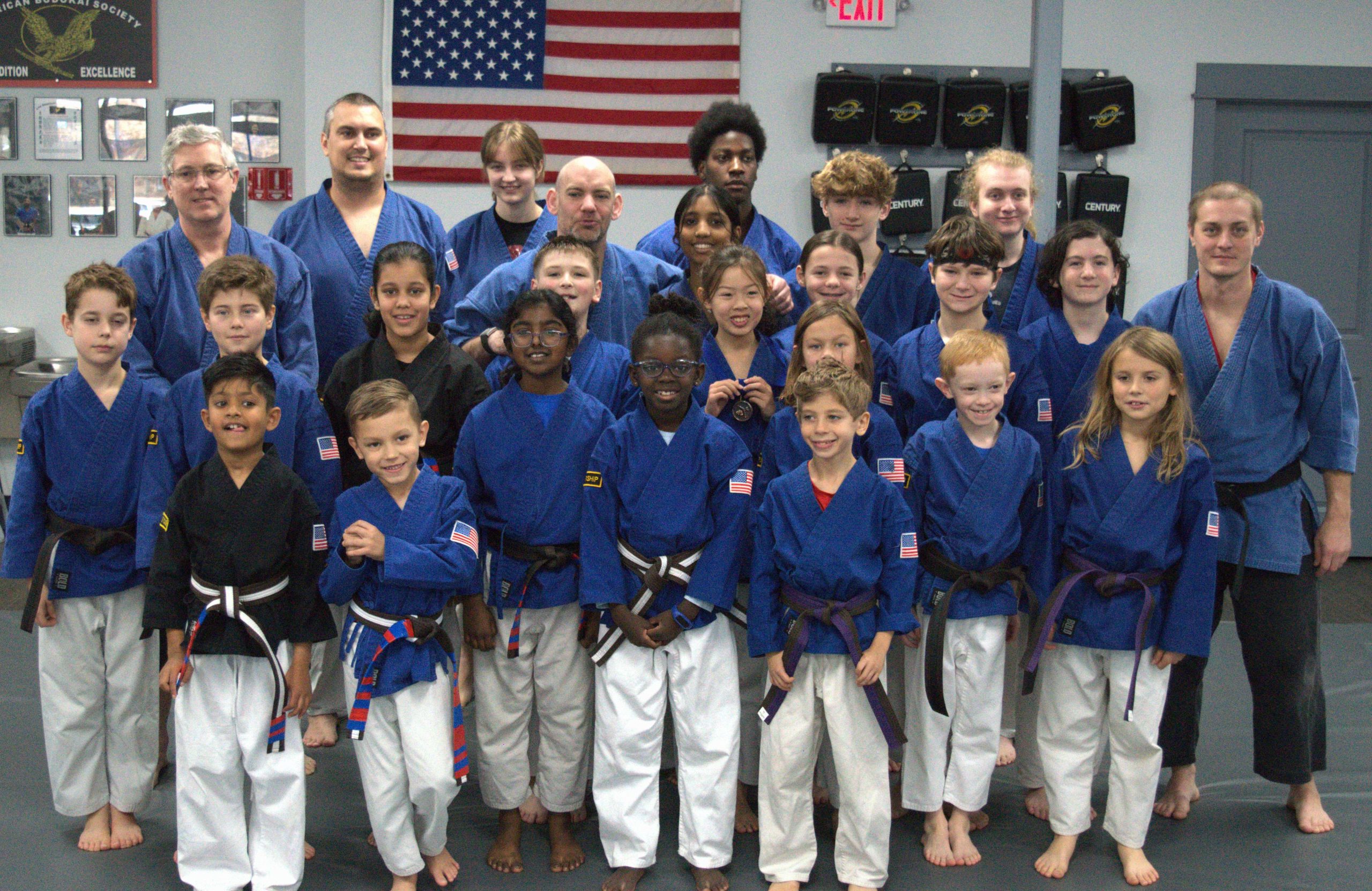 Students posing for Promotion picture