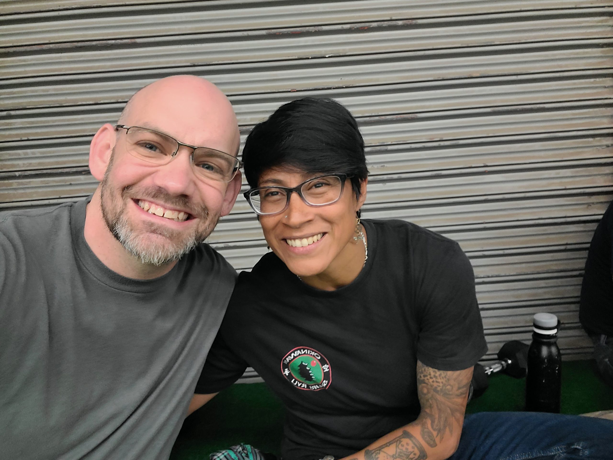 Renshi Lydia and Renshi Matt together 